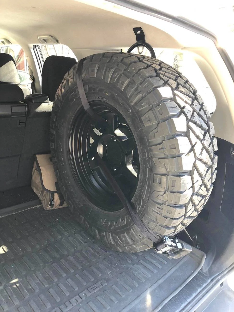 2025 4runner 6th gen 4Runner Spare Tire Clearance / Departure Angle issue when off-roading FYDSMHY