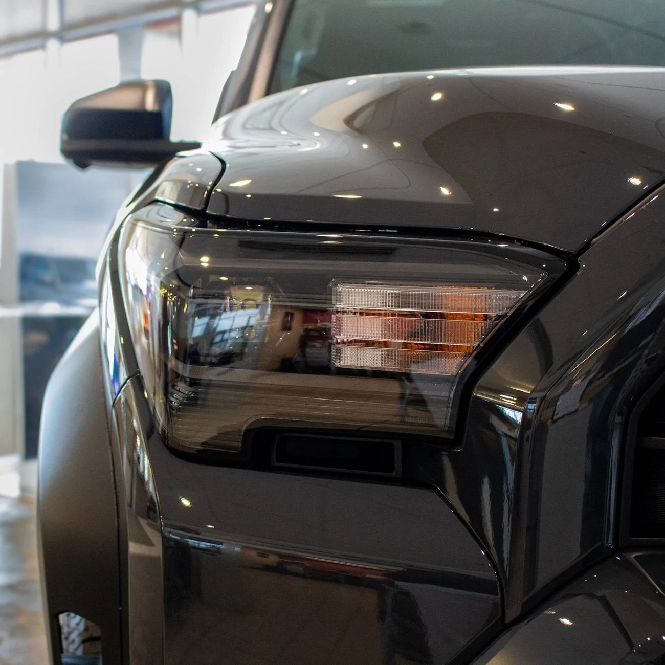 2025 4runner 6th gen UNDERGROUND Photos 4Runner 6th Gen (2025+) Closeups headlights tail lights steering wheel badges Underground 2025 4Runner TRD Off-Road P