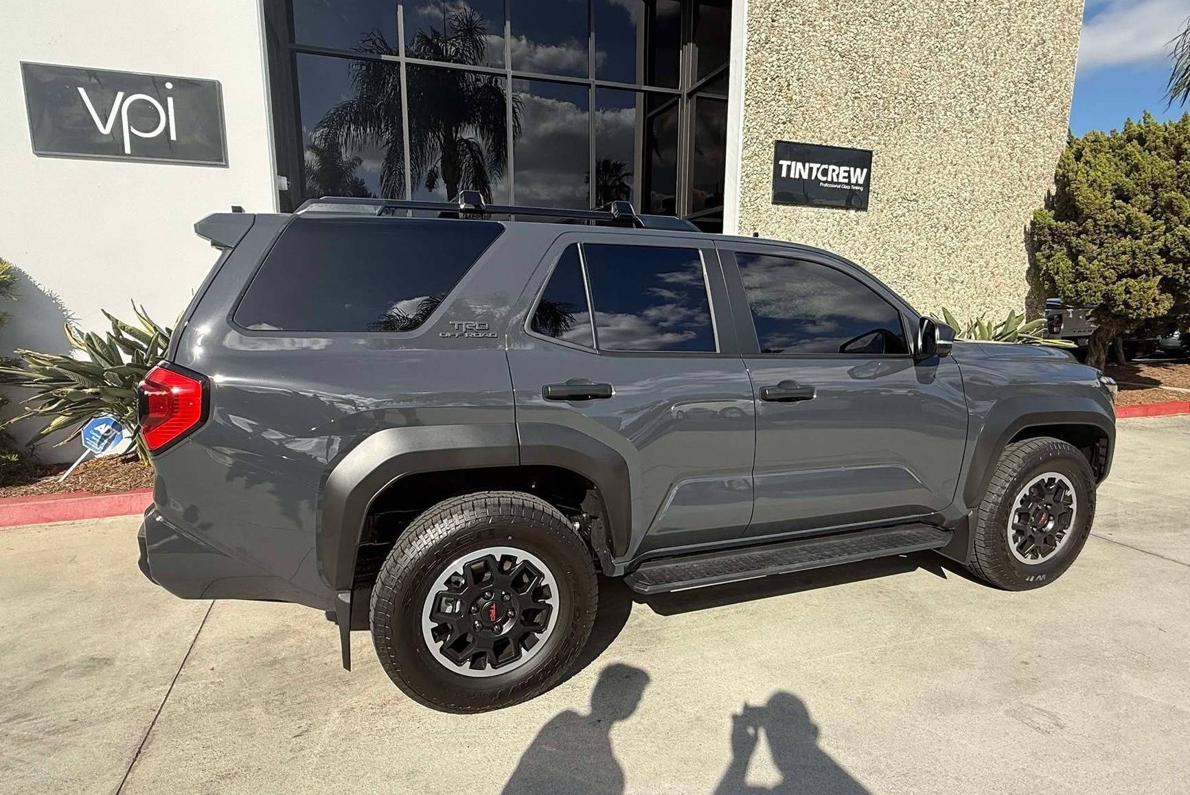 2025 Toyota 4runner Window tint (ceramic) 5% on Underground 2025 4Runner TRD Off-Road Premium ceramic window tint 5% underground 2025 4runner trd off-road premium 6th gen 2
