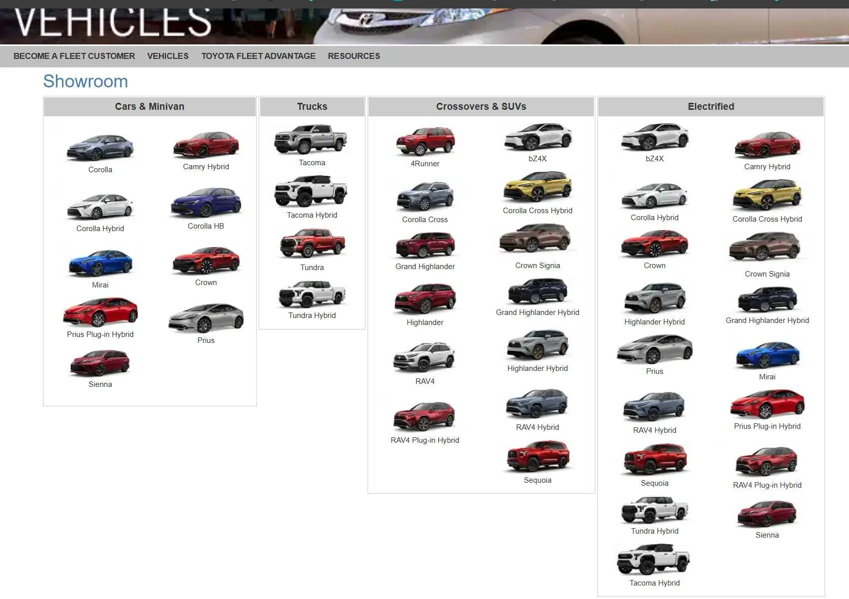 2025 4runner 6th gen Fleet status toyota fleet status 3