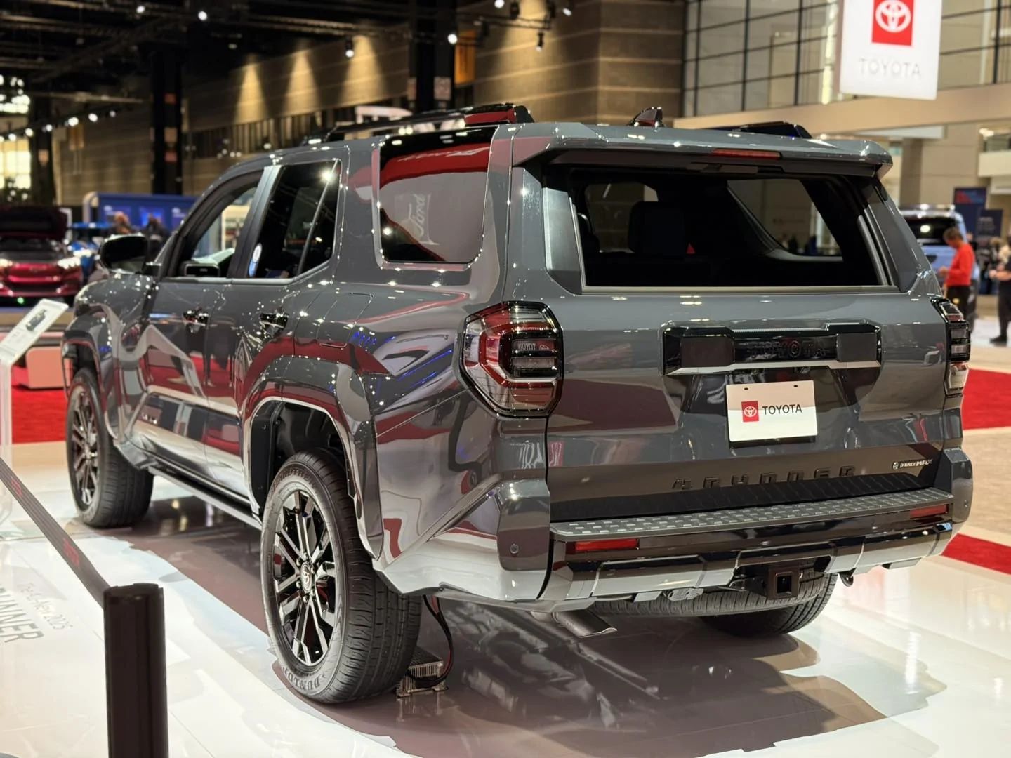 2025 4runner 6th gen Platinum sighting: Underground / Dark Navy Platinum 2025 4Runner at Chicago Auto Show Underground : Dark Navy Platinum 2025 4Runner at Chicago Auto Show 2