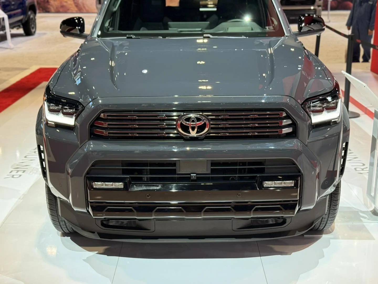 2025 4runner 6th gen Platinum sighting: Underground / Dark Navy Platinum 2025 4Runner at Chicago Auto Show Underground : Dark Navy Platinum 2025 4Runner at Chicago Auto Show 13