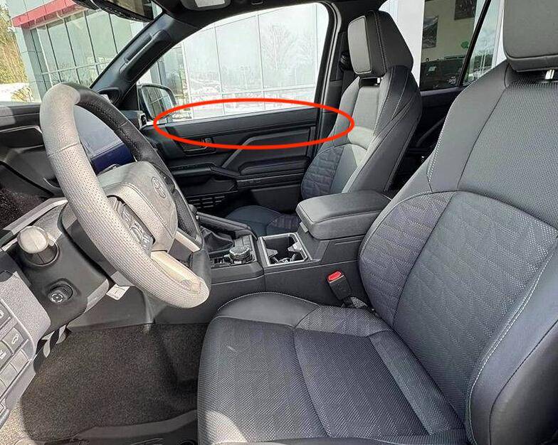2025 4runner 6th gen TRD Sport Premium Interior Soft Touch Surfaces Screenshot 2025-02-13 at 3.42.22 PM