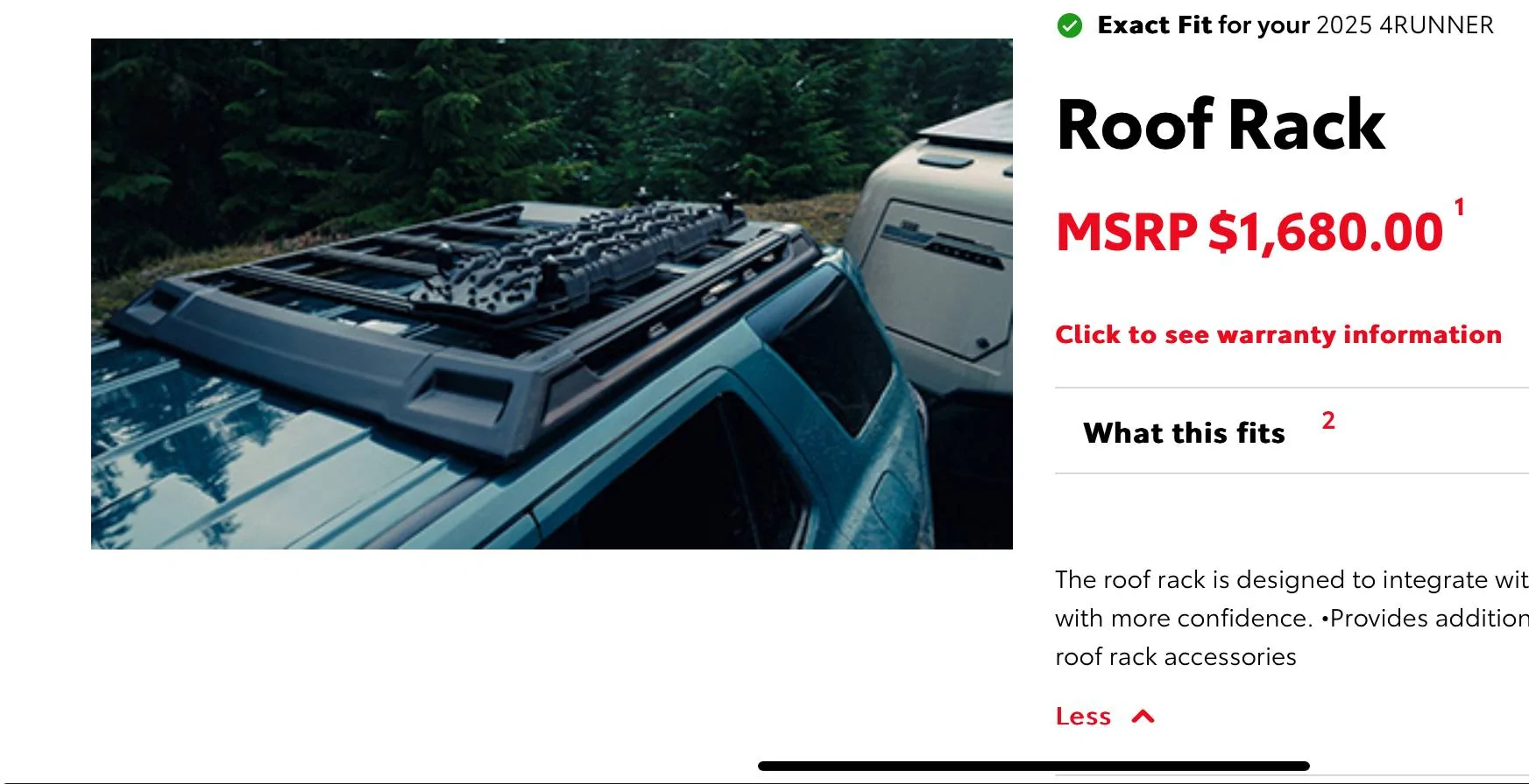 2025 4runner 6th gen Roof Rack - ARB Platform 3/4 Length [Confirmed: same as Trailhunter roof rack] IMG_0086