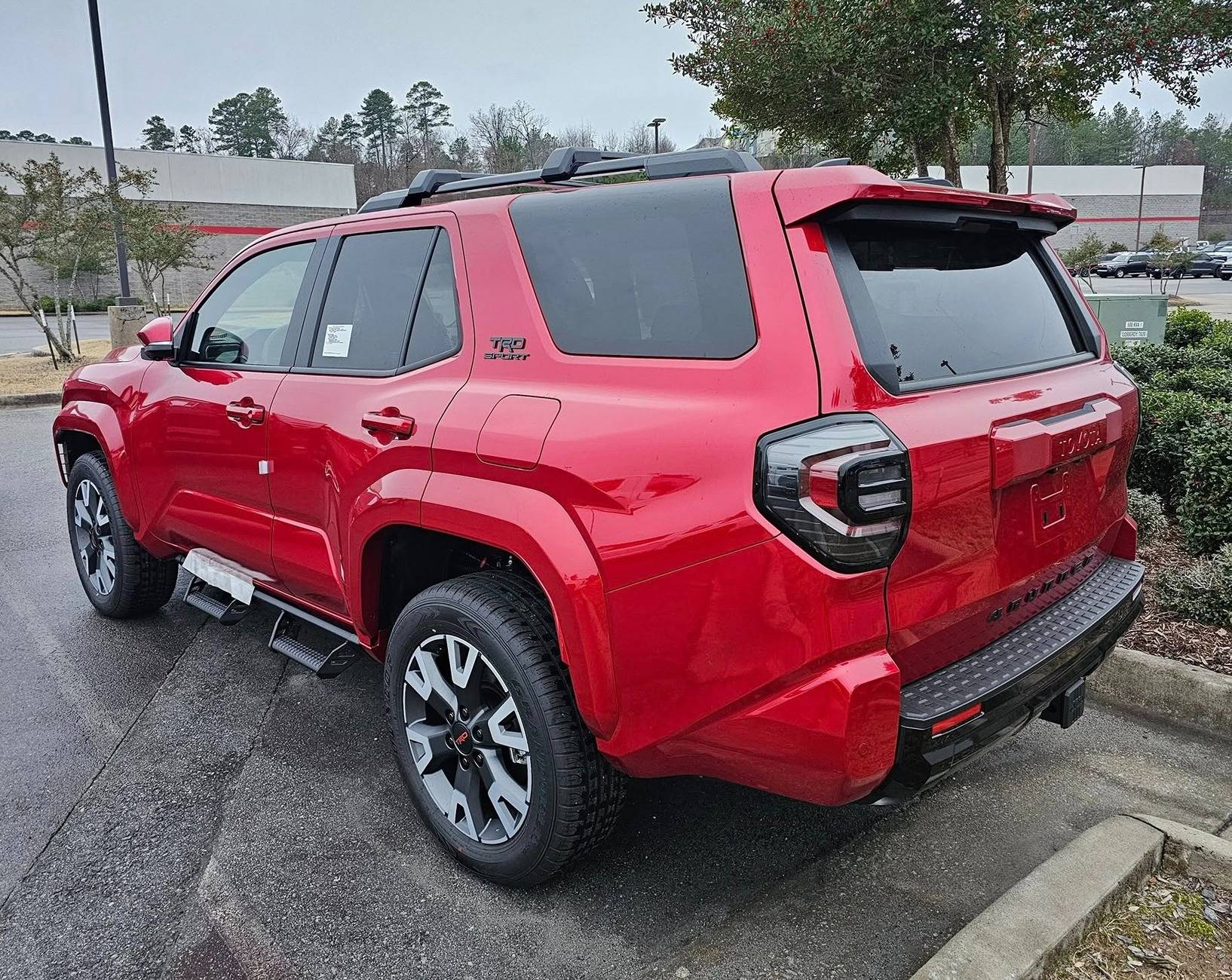 2025 4runner 6th gen SUPERSONIC RED Photos 4Runner 6th Gen (2025+) Supersonic Red TRD Sport Premium 2025 4Runner 6th Gen 4