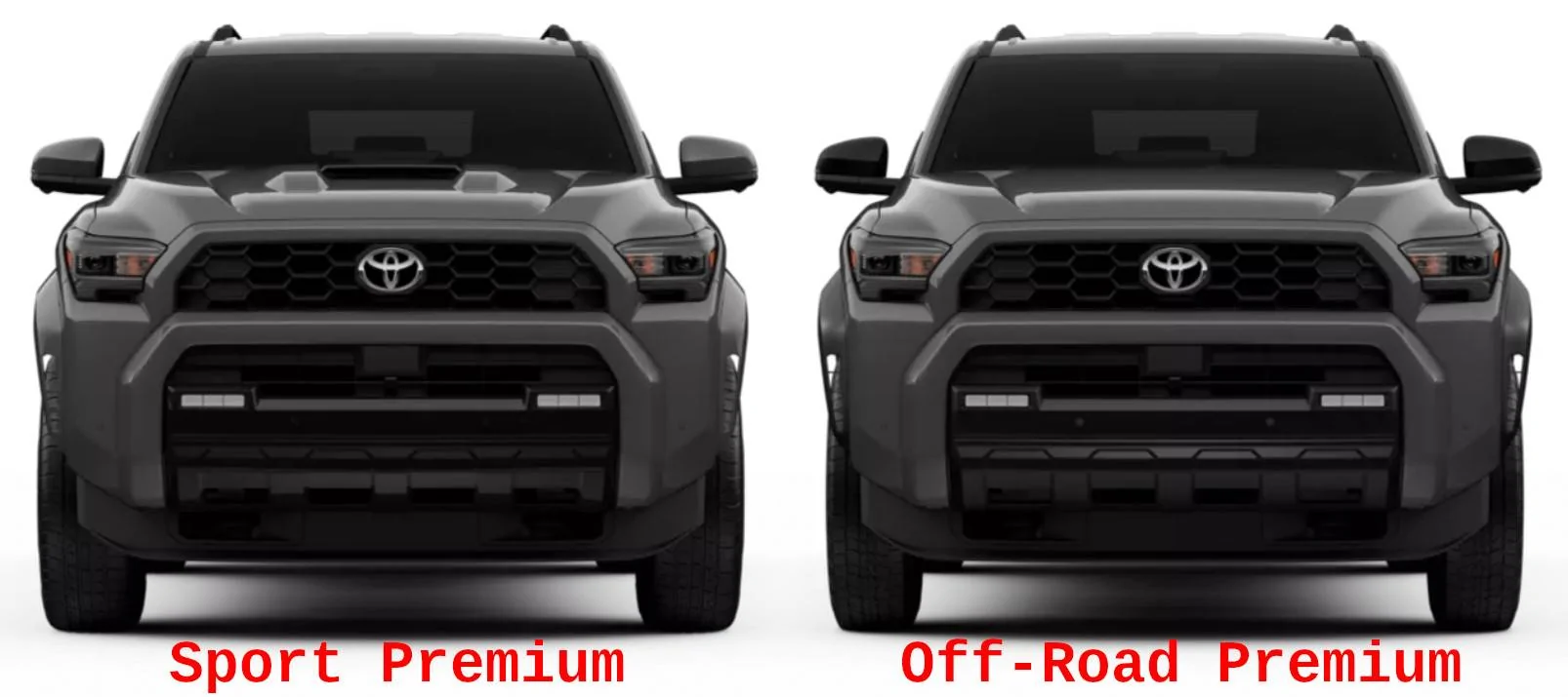 2025 4runner 6th gen Visibility Issue created by Hood Scoop on TRD Sport 4Runner-SP-V-ORP