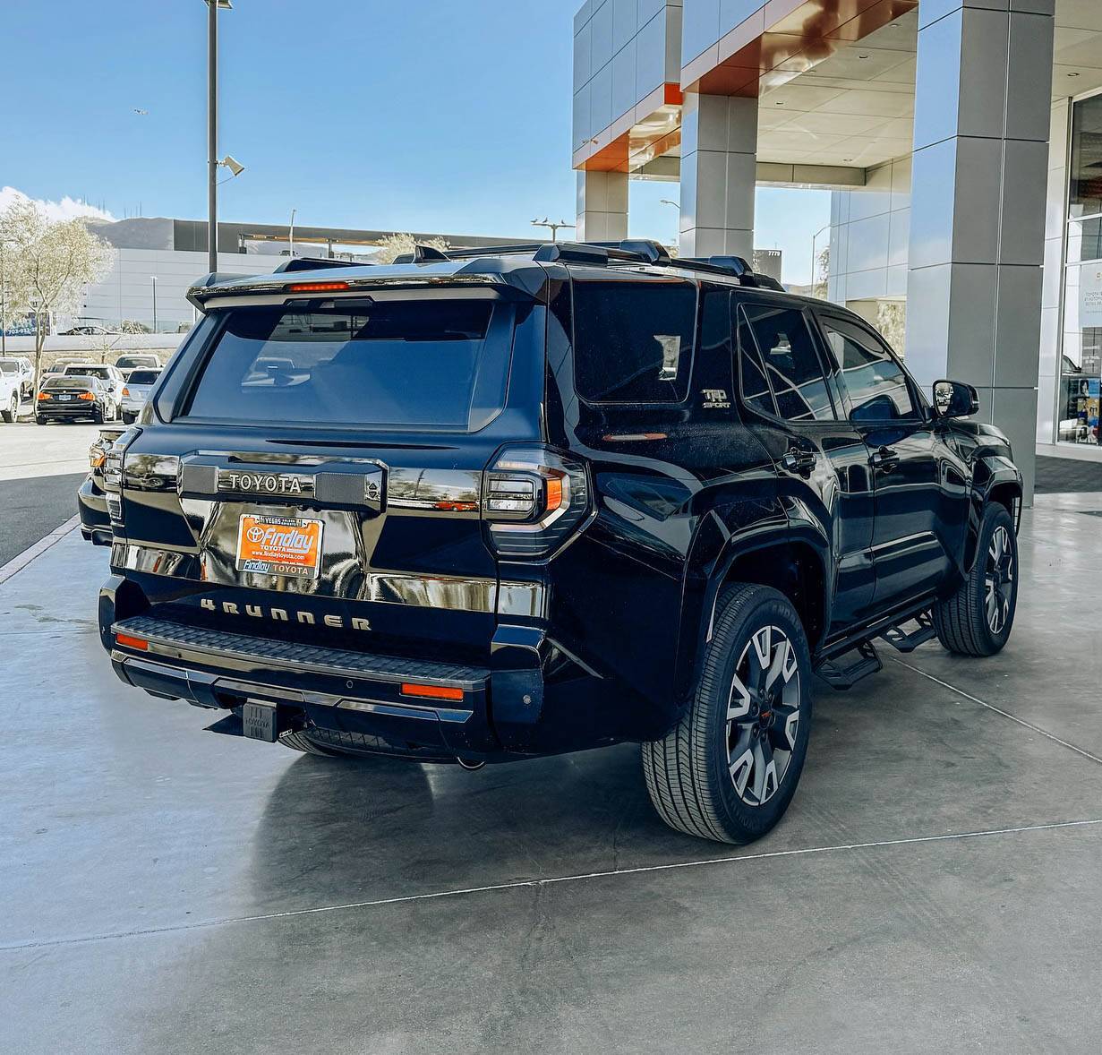 2025 Toyota 4runner Black 2025 4Runner TRD Sport Build (Westcott): 35's, +35 offset wheels, preload collar lift, rock sliders, low profile roof rack, MOLLE panel, rts-look-great-on-black-2025-4runner-6th-gen-4-