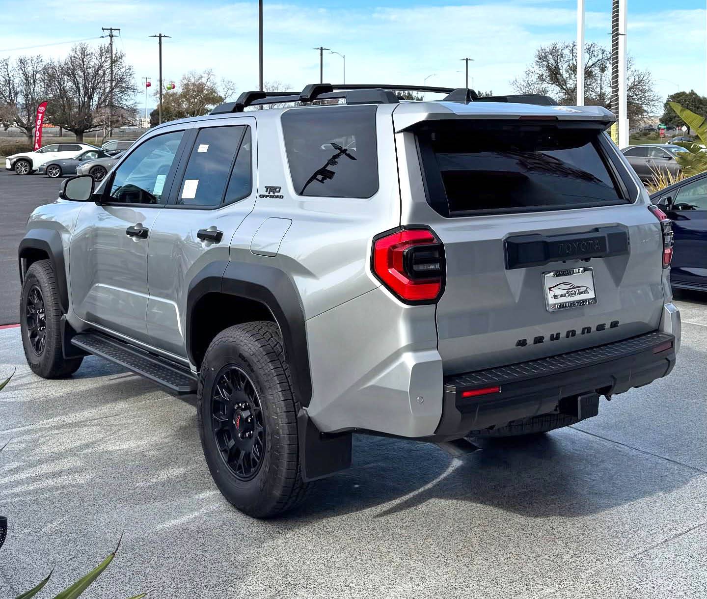 2025 4runner 6th gen TRD 18" Inch Wheels on Cutting Edge Silver 2025 4Runner TRD Off-Road 6th Gen TRD 18%22 Inch Wheels on Cutting Edge Silver 2025 4Runner TRD Off-Road 6th Gen 2
