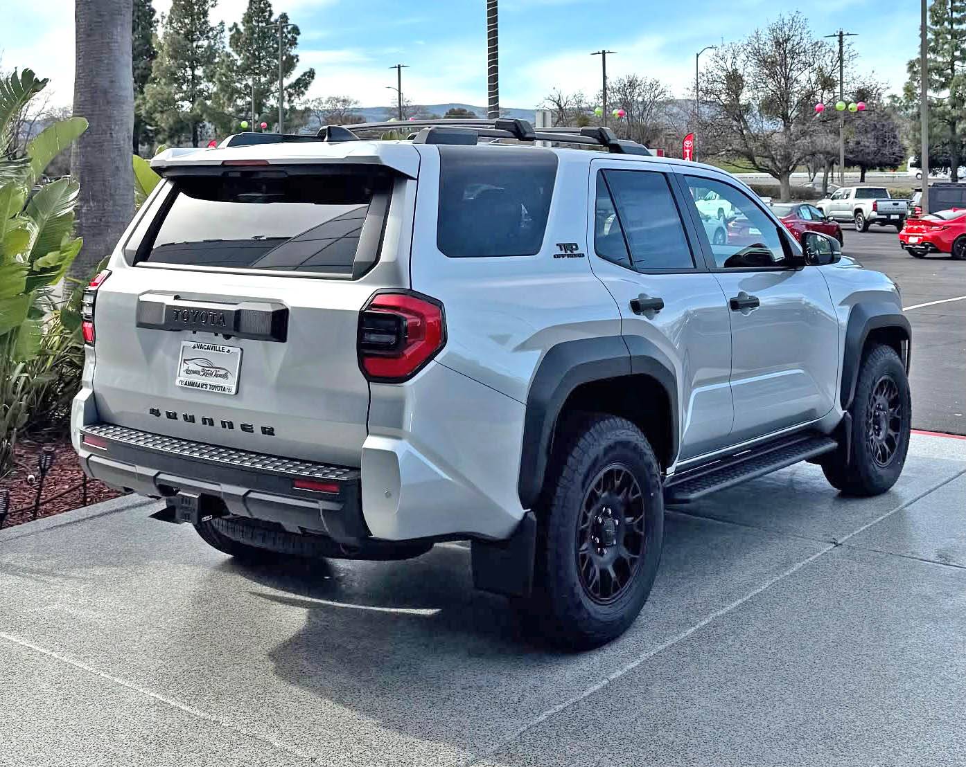 2025 4runner 6th gen CUTTING EDGE (Silver) Photos 4Runner 6th Gen (2025+) TRD 18%22 Inch Wheels on Cutting Edge Silver 2025 4Runner TRD Off-Road 6th Gen 1
