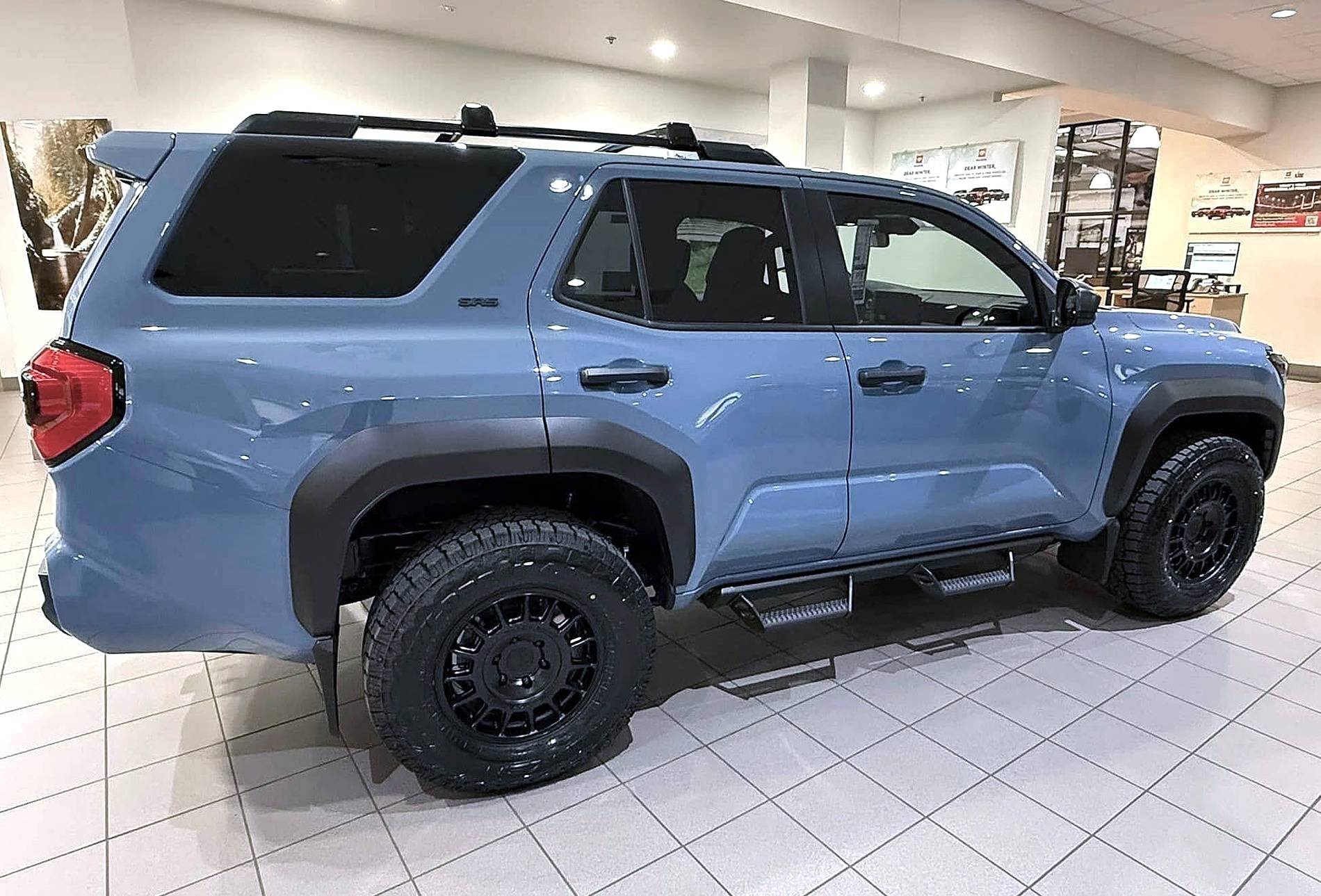 2025 4runner 6th gen Aftermarket Wheels, Bigger Tires, Lift Kits (Compilation) for 2025+ 4Runner 6th Gen -- Add Yours! Black Rhino Wheels BR015 Heritage Blue SR5 1