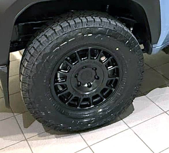 2025 4runner 6th gen HERITAGE BLUE Photos 4Runner 6th Gen (2025+) Black Rhino Wheels BR015 Heritage Blue SR5 5