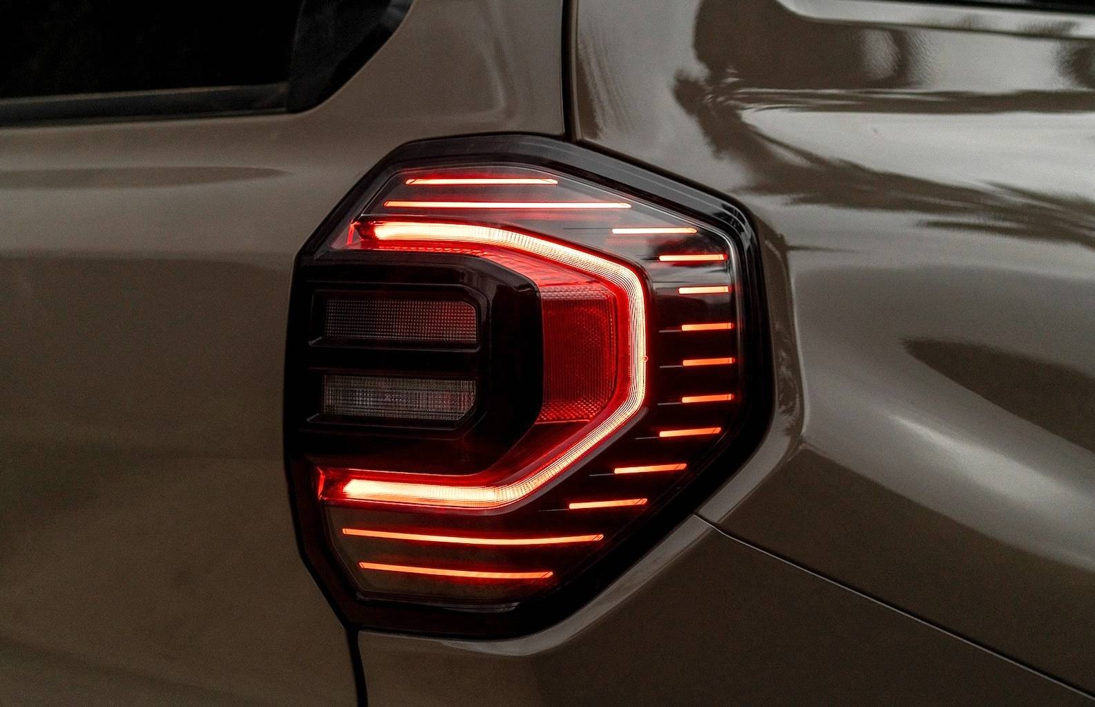 2025 4runner 6th gen OEM Premium / Upgraded / TRD Pro LED Taillights are plug-and-play upgrade install (clear outer lens version) 2025_TRD_PRO_Tail_Lights_01