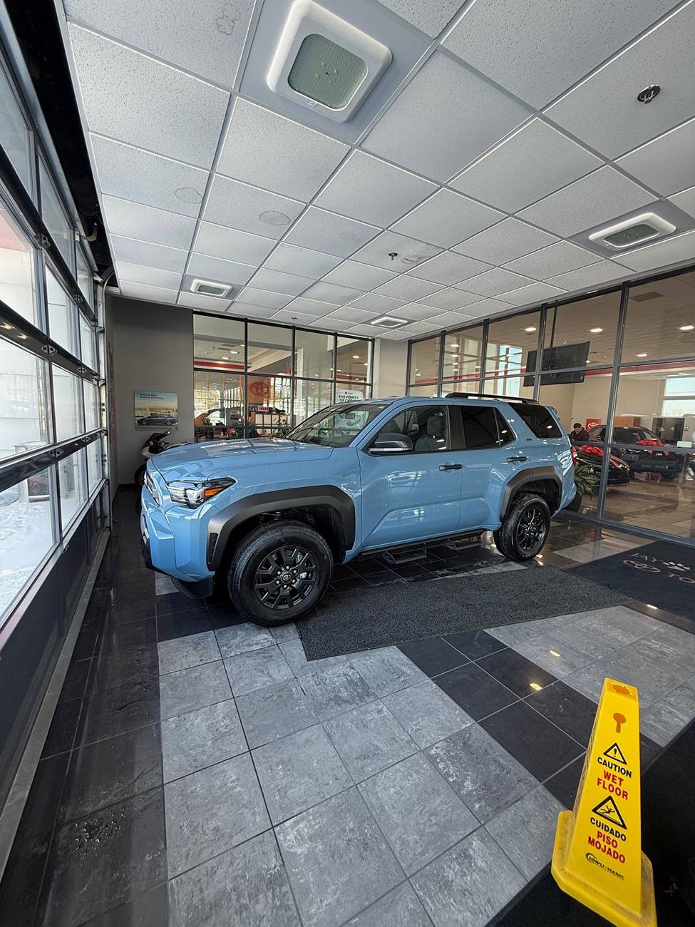 2025 4runner 6th gen Heritage Blue 4Runner full build begins IMG_7111