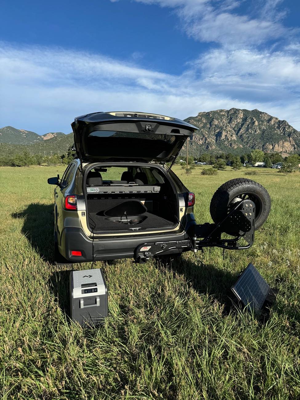 2025 4runner 6th gen Heritage Blue 4Runner full build begins IMG_5436