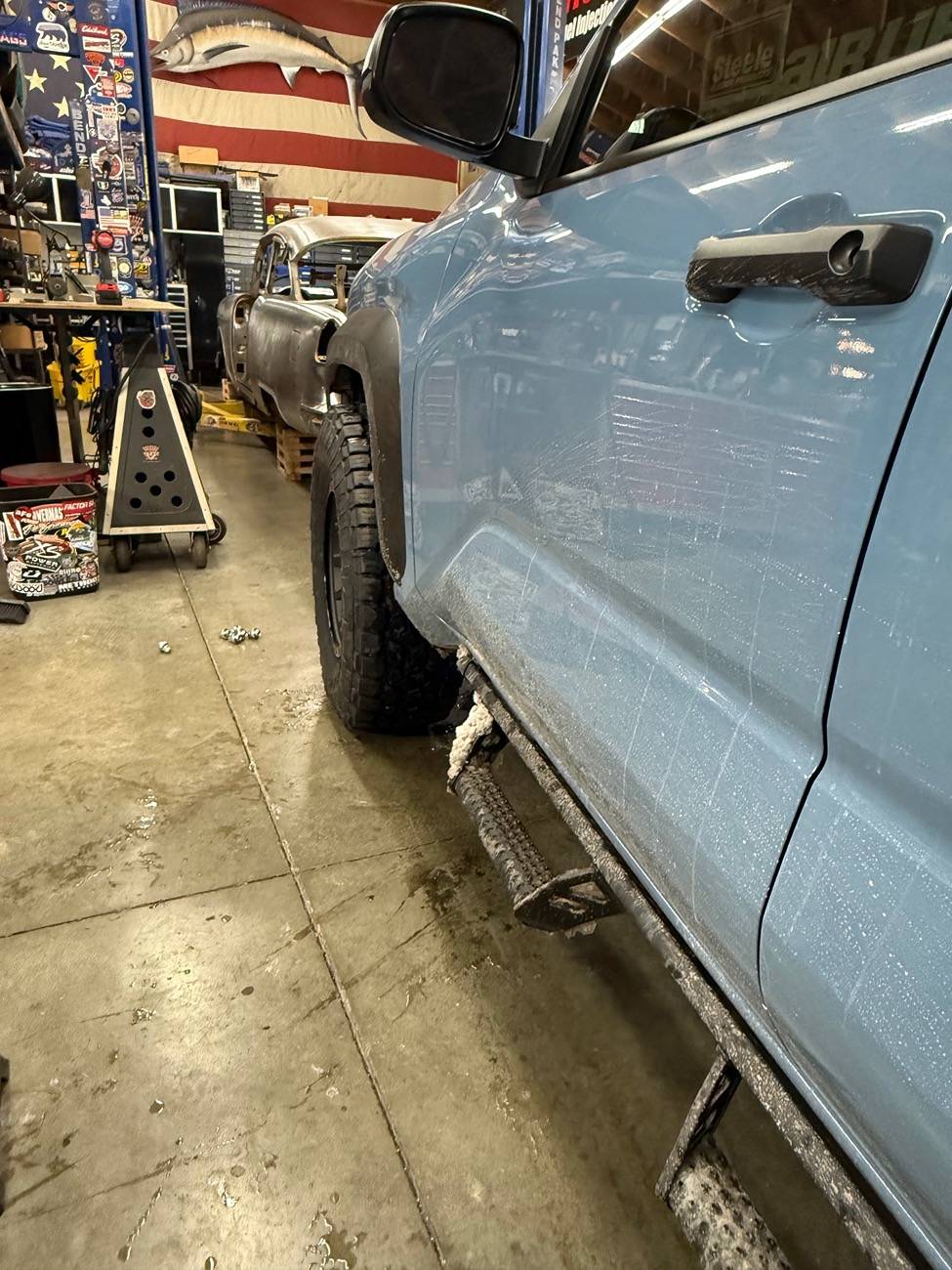 2025 4runner 6th gen Icon Wheels +25 offset + 35's Toyo Open Country AT3 (35x12.50x17) test fit IMG_7165