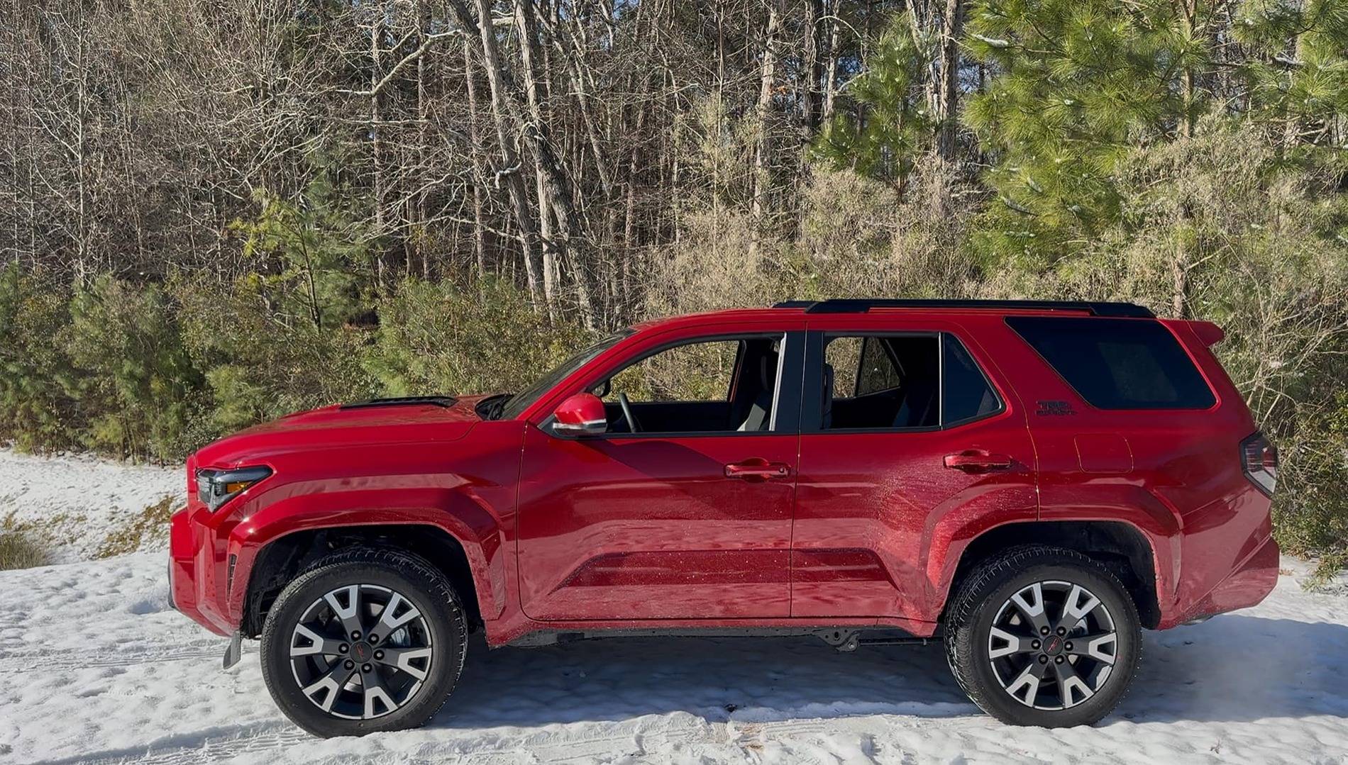 2025 4runner 6th gen SUPERSONIC RED Photos 4Runner 6th Gen (2025+) Supersonic Red TRD Sport 2025 4Runner 6th gen 4