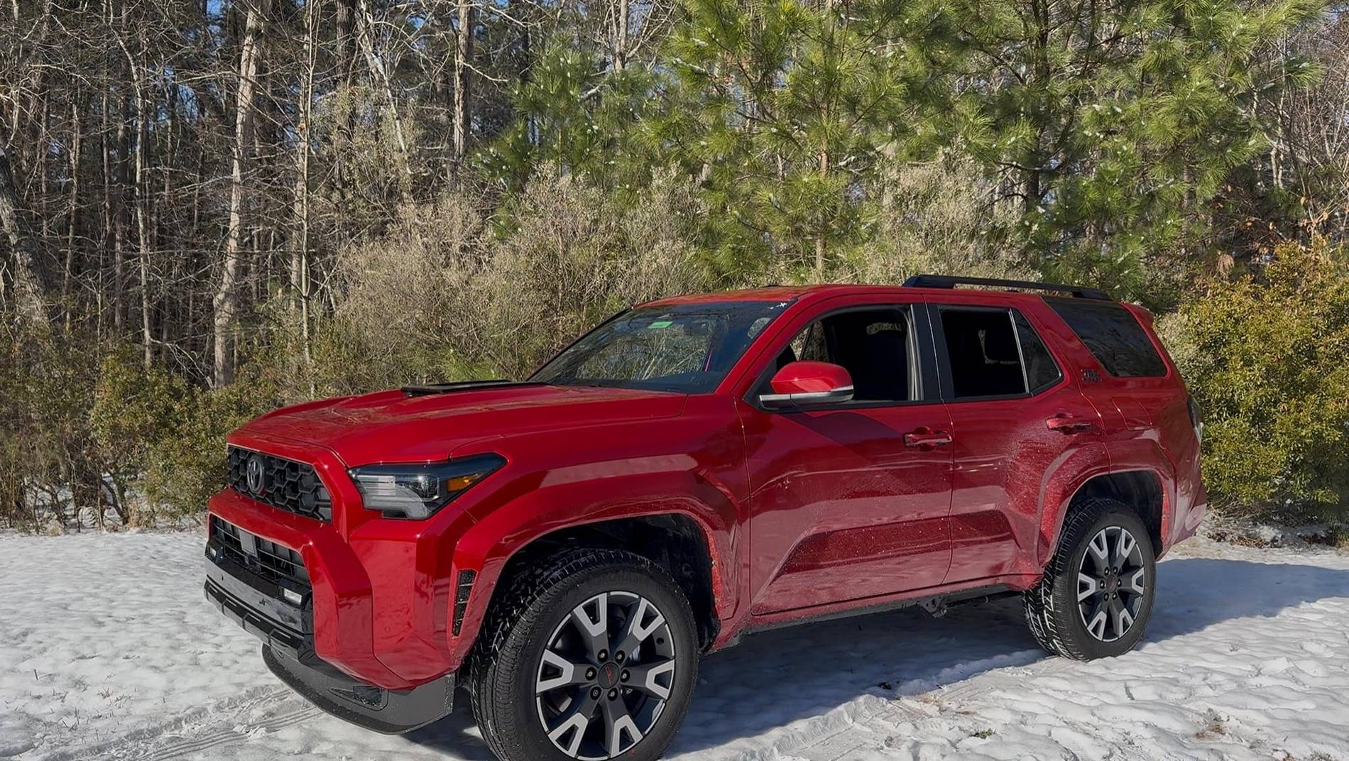 2025 4runner 6th gen SUPERSONIC RED Photos 4Runner 6th Gen (2025+) Supersonic Red TRD Sport 2025 4Runner 6th gen 5