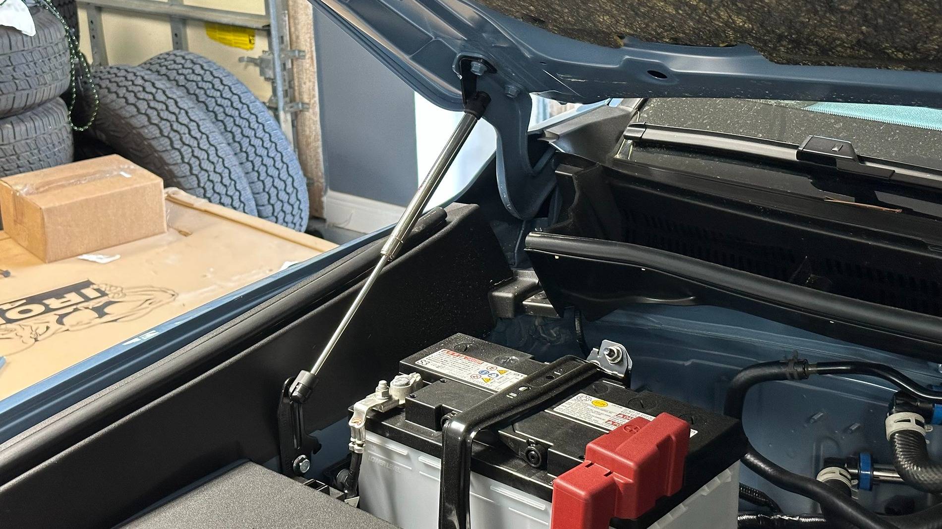 2025 4runner 6th gen Hood Struts installed (Redline Tuning) Hood struts Redline Tuning 2025 4Runner 6th gen  4