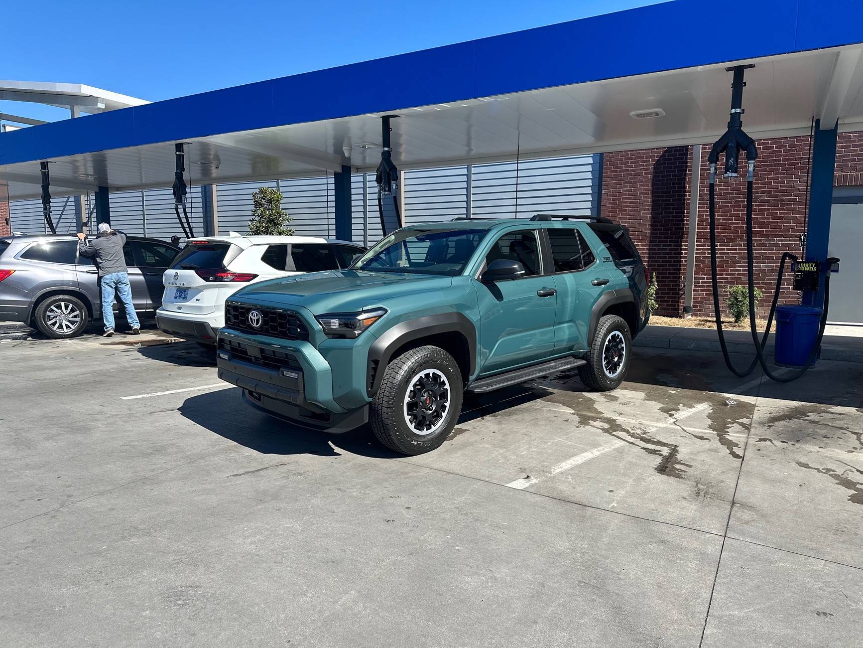 2025 4runner 6th gen TRD Bronze Wheels + Toyo AT3 + Bronze Badge Overlays on my Everest TRD Off-Road Premium IMG_2159