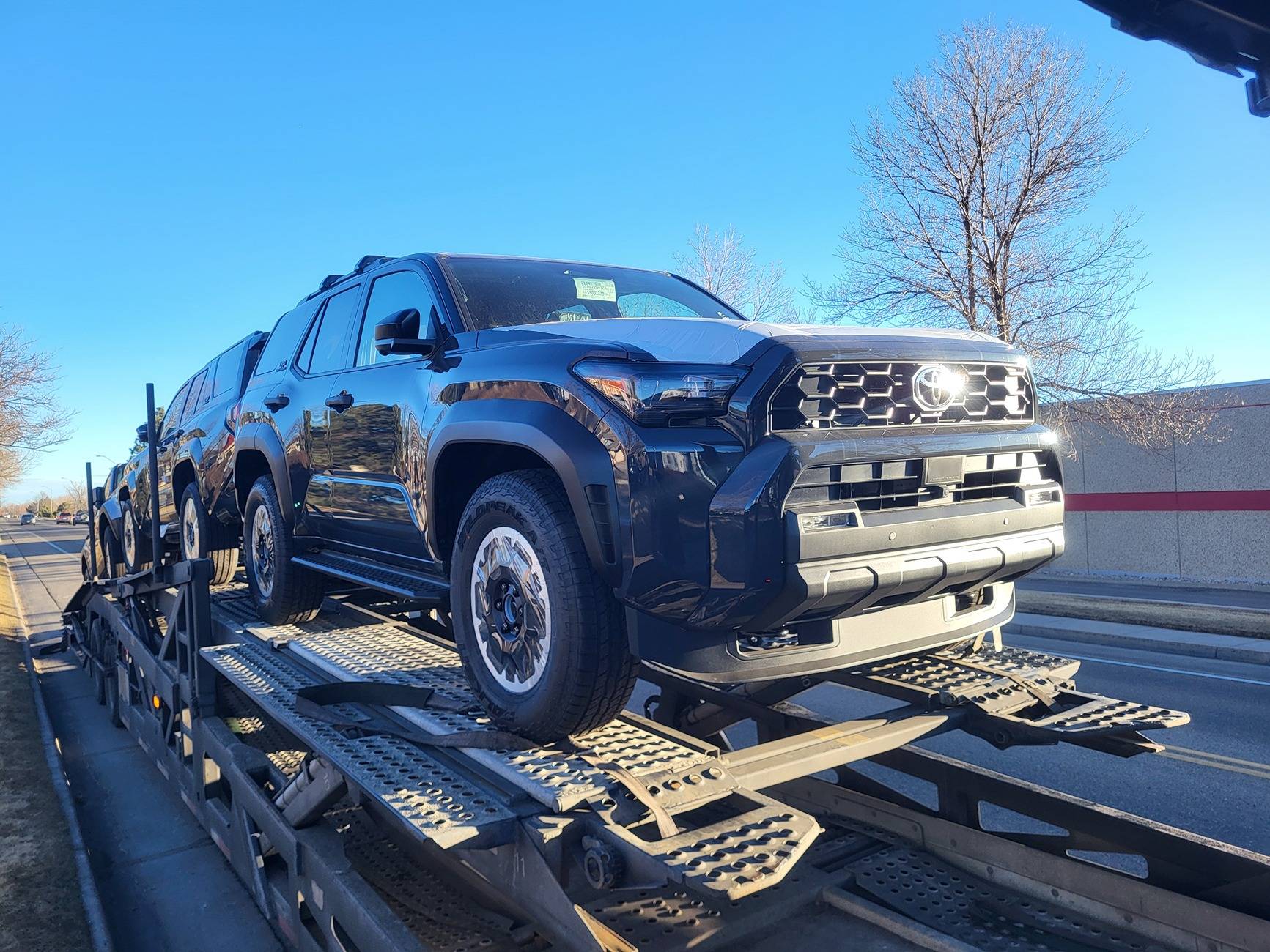 2025 Toyota 4runner How-to: Track delivery status (from dealer provided spec sheet link) 20250226_073626