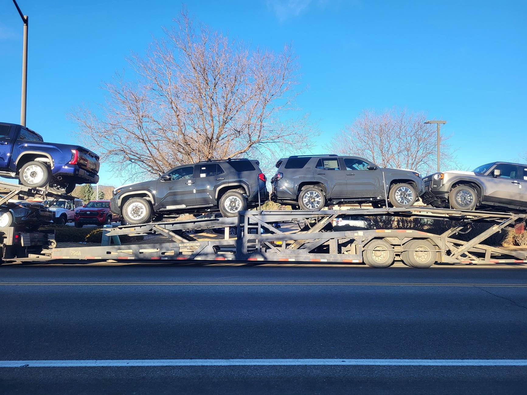 2025 Toyota 4runner How-to: Track delivery status (from dealer provided spec sheet link) 20250226_073535