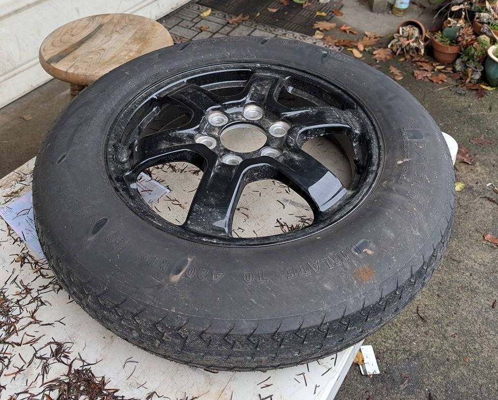2025 Toyota 4runner 6th Gen Observations (vs. my 5th gen) sr5 spare tire wheel 2025 4runner 6th gen 1
