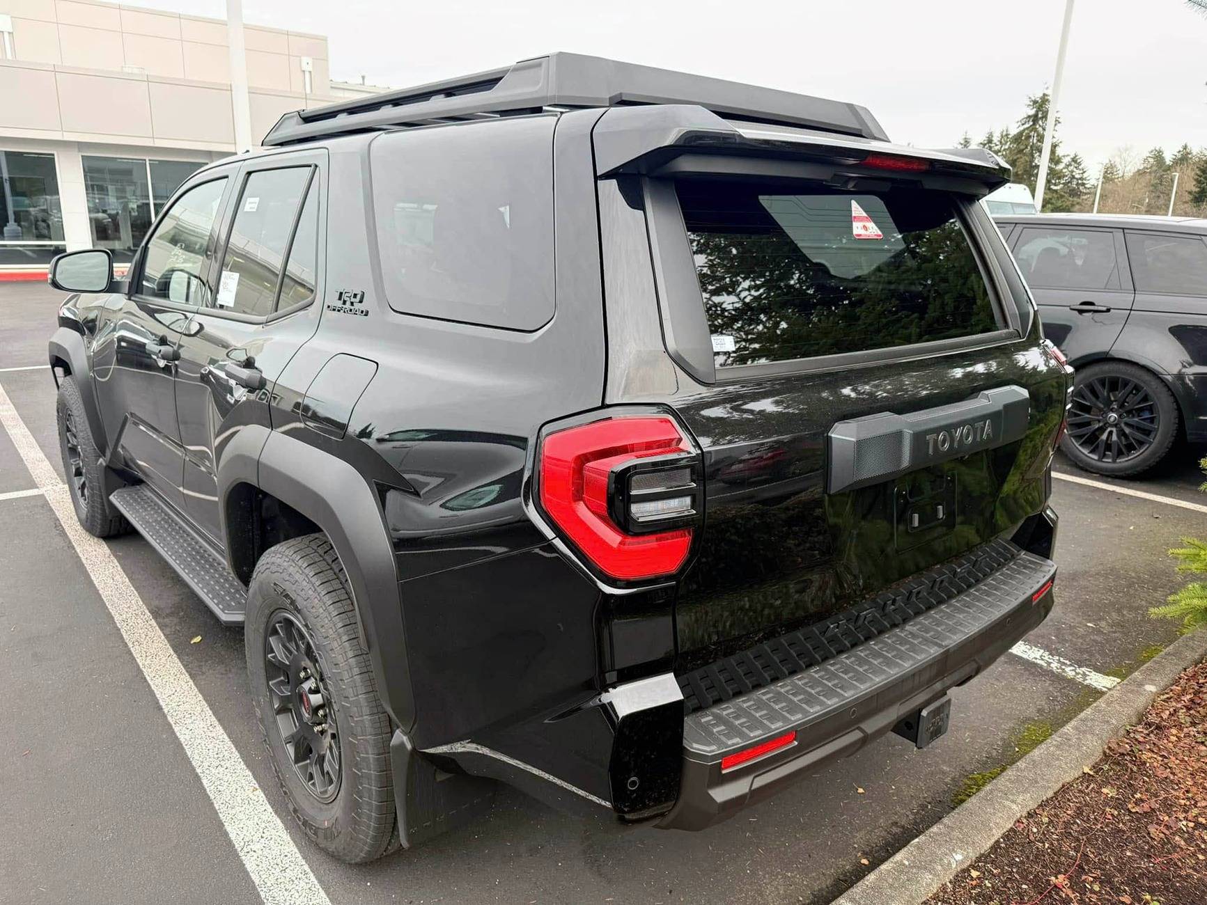 2025 Toyota 4runner ARB 3/4 Length Roof Rack (Trailhunter) + TRD 18" Wheels (Black) on TRD Off-Road TRDOR 2025 4Runner TRD Off-Road with the TRD 18%22 Wheels and ARB Roof Rack 1