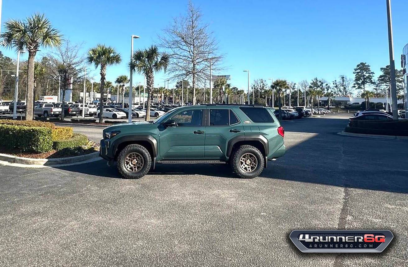 2025 4runner 6th gen TRD Bronze Wheels + Toyo AT3 + Bronze Badge Overlays on my Everest TRD Off-Road Premium Flat bronze TRD wheels on Everest 4runner TRD Off Road Premium ORP 3
