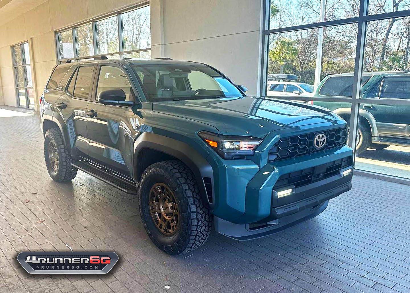 2025 4runner 6th gen TRD Bronze Wheels + Toyo AT3 + Bronze Badge Overlays on my Everest TRD Off-Road Premium Flat bronze TRD wheels on Everest 4runner TRD Off Road Premium ORP 1