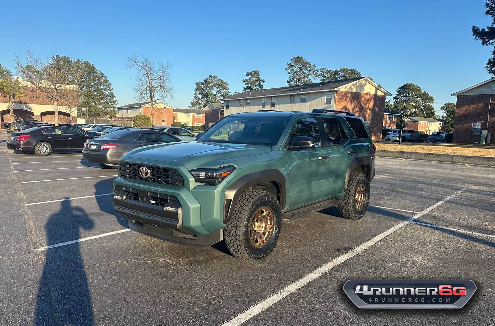 2025 4runner 6th gen TRD Bronze Wheels + Toyo AT3 + Bronze Badge Overlays on my Everest TRD Off-Road Premium IMG_2182
