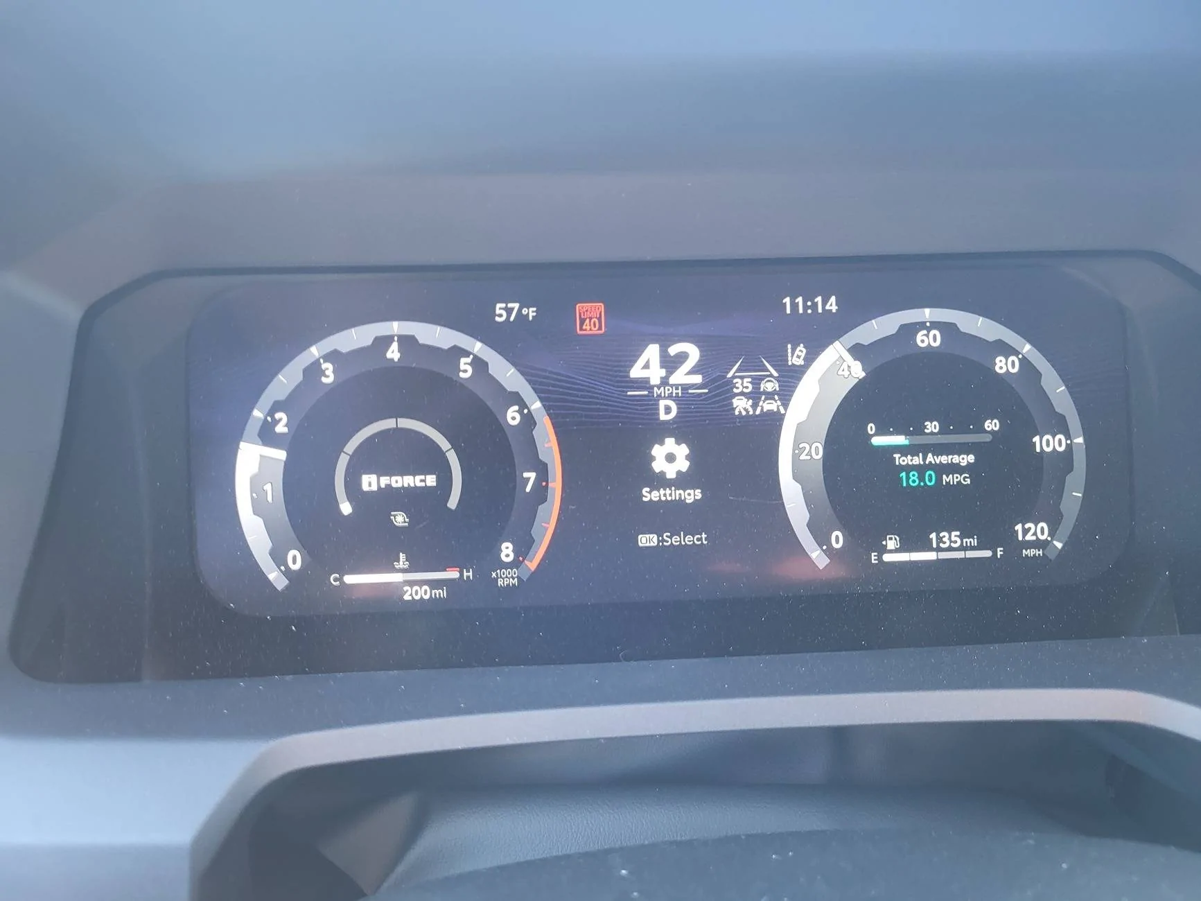 2025 4runner 6th gen Observations after 200 miles 20250301_111440
