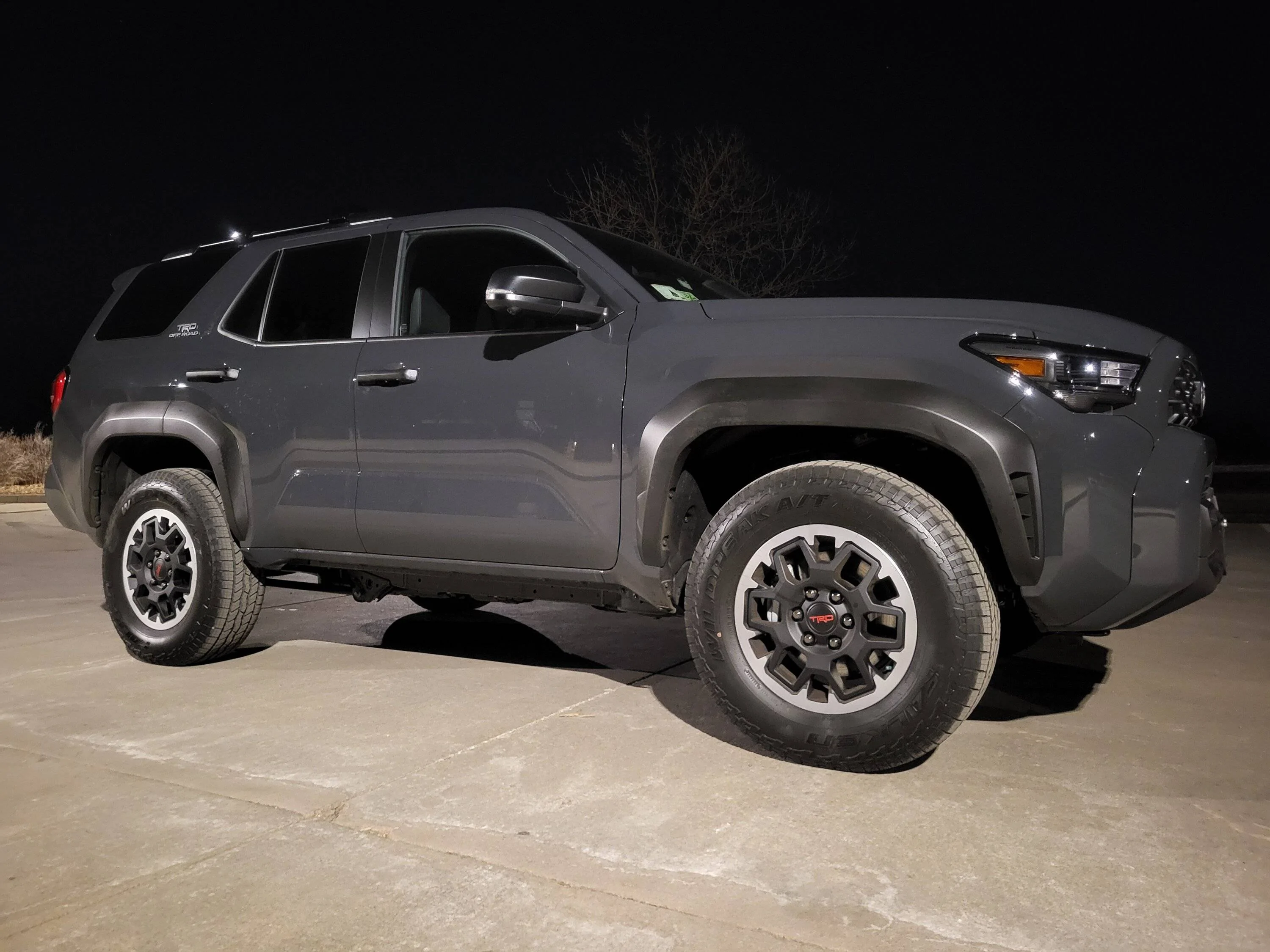 2025 4runner 6th gen Took off the steps (running boards) and air dam chin spoiler 20250301_193041