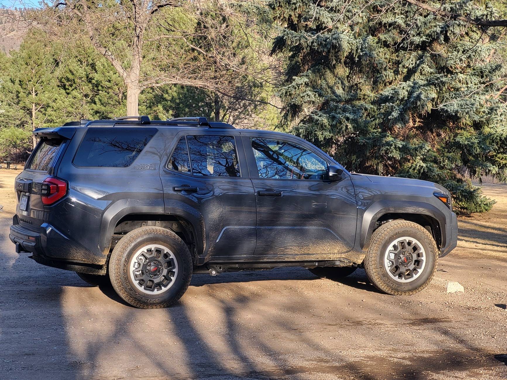 2025 4runner 6th gen Took off the steps (running boards) and air dam chin spoiler 20250302_164028