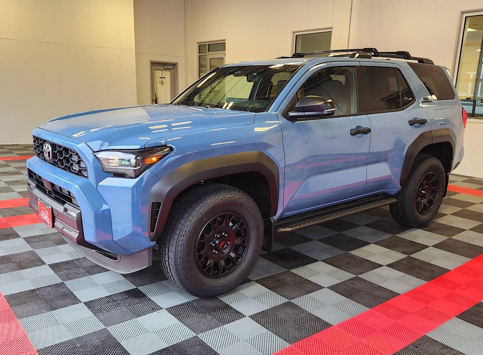 2025 Toyota 4runner 18" TRD Wheels upgrade on TRD Off-Road Premium (on Falken Wildpeak A/T3WA tires) - Photos trd 18%22 wheels heritage blue TRD Off-Road Premium 2025 4runner 6th gen
