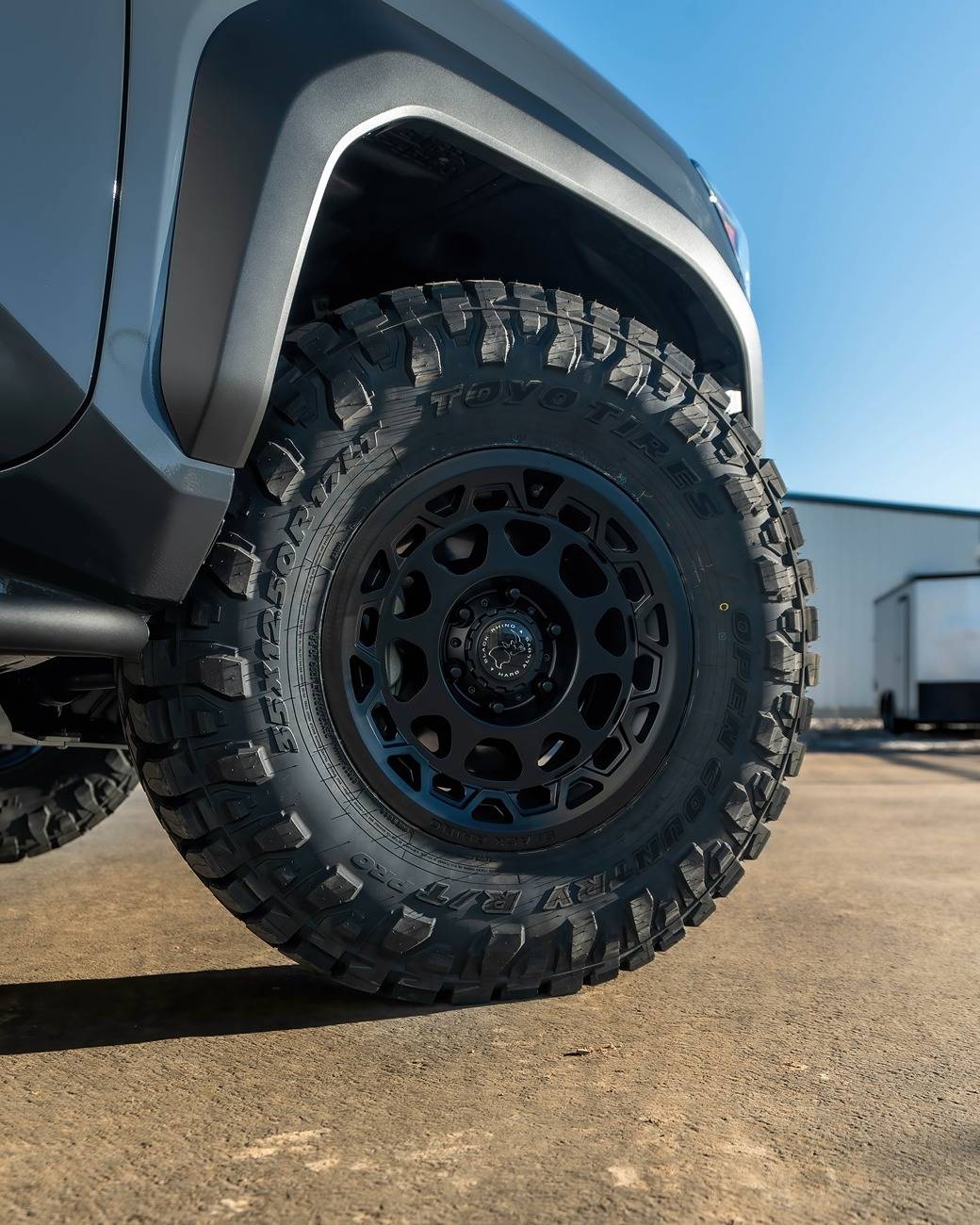 2025 Toyota 4runner 6th Gen 4Runner Build: Peak Suspension Lift, CBI Skid Plates & Rock Sliders, Prinsu Roof Rack, Black Rhino Wheels, Toyo Open Country R/T 35's Black Rhino Wheels Toyota Open Country AT3 35%22 tires1