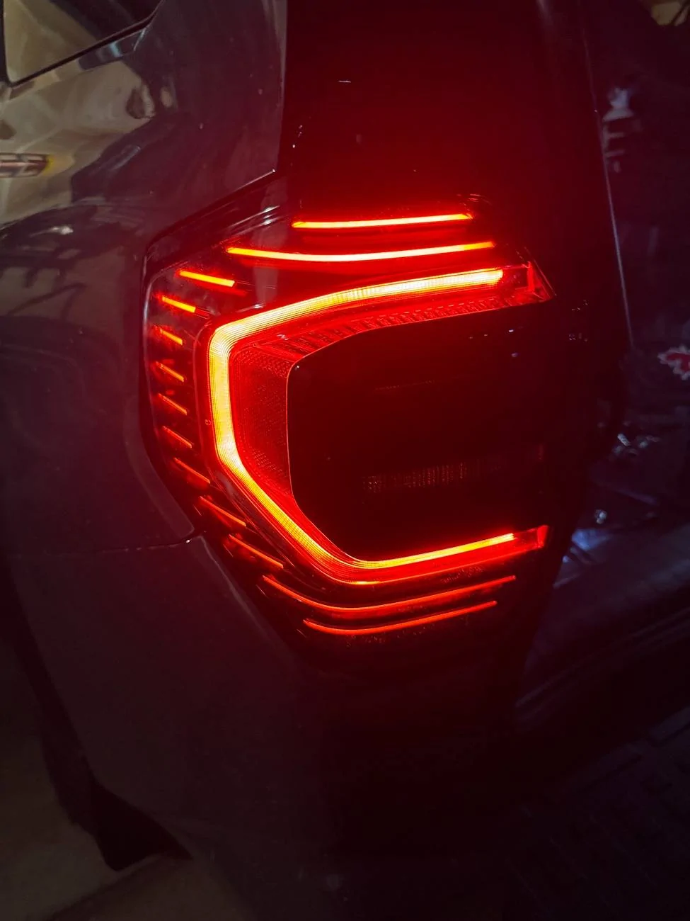 2025 4runner 6th gen OEM Premium / Upgraded / TRD Pro LED Taillights are plug-and-play upgrade install (clear outer lens version) IMG_7355