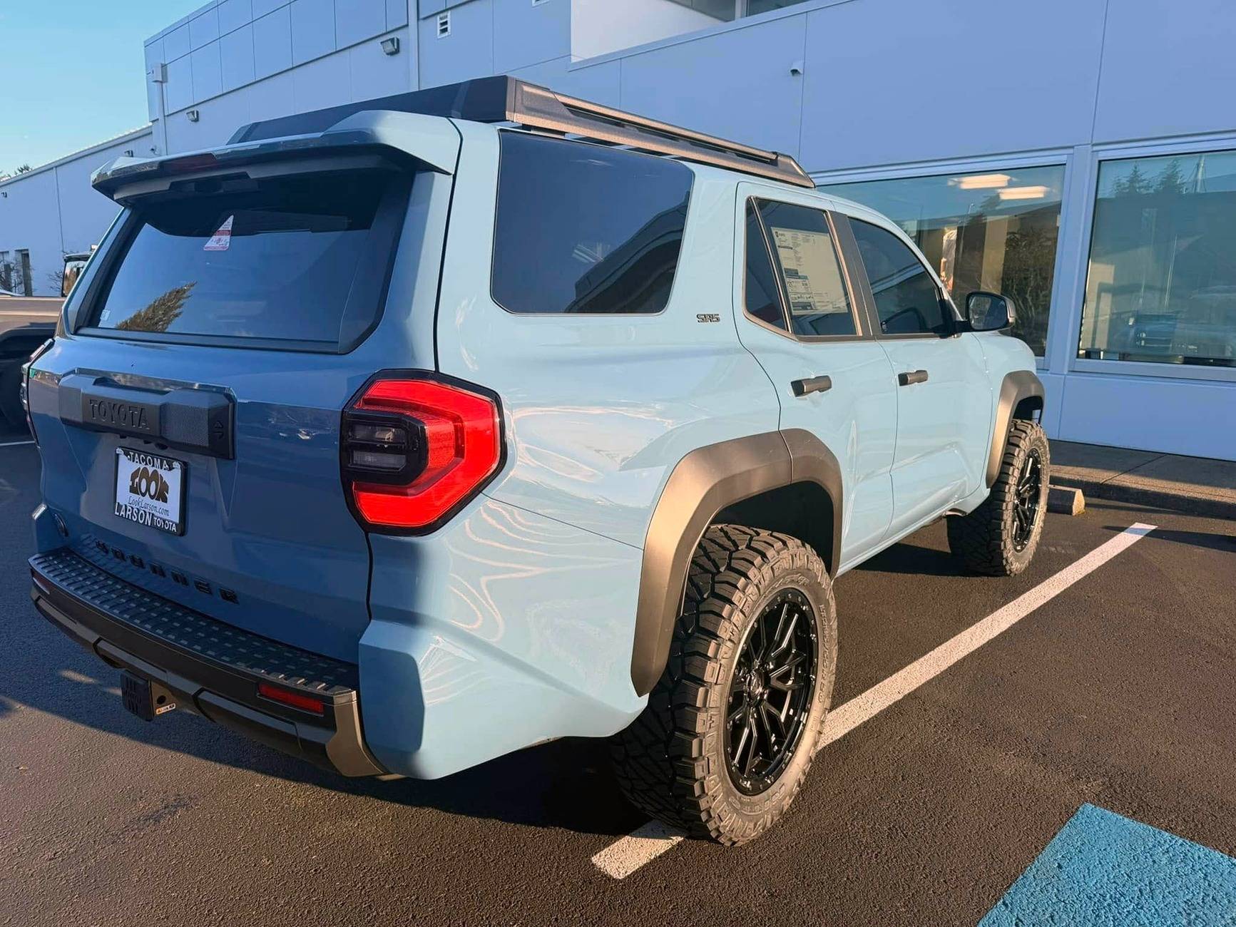 2025 4runner 6th gen HERITAGE BLUE Photos 4Runner 6th Gen (2025+) -wheels-nitto-ridge-grappler-tires-lt295-55r20-