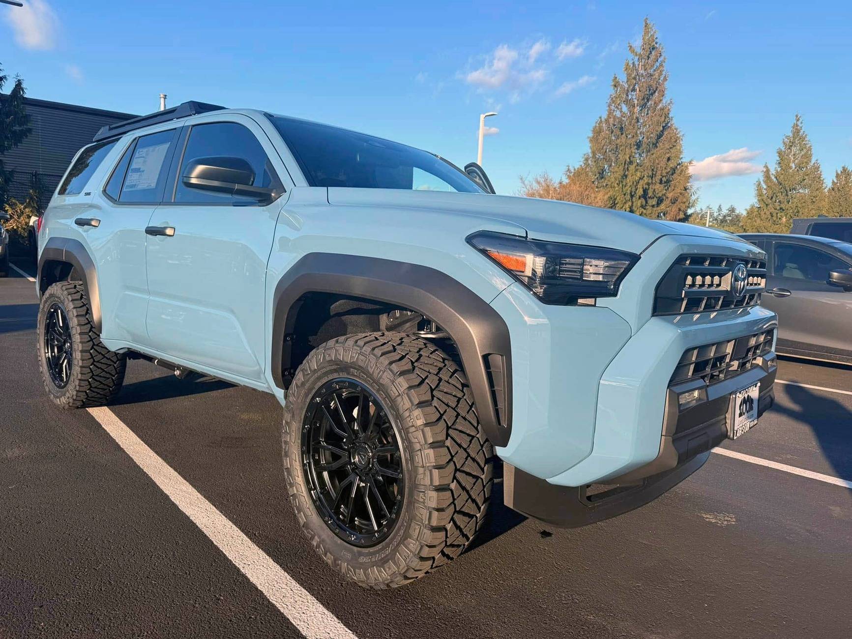 2025 4runner 6th gen Aftermarket Wheels, Bigger Tires, Lift Kits (Compilation) for 2025+ 4Runner 6th Gen -- Add Yours! 20_ Fuel Rebel Wheels Nitto Ridge Grappler Tires LT295_55R20 2025 4Runner SR5