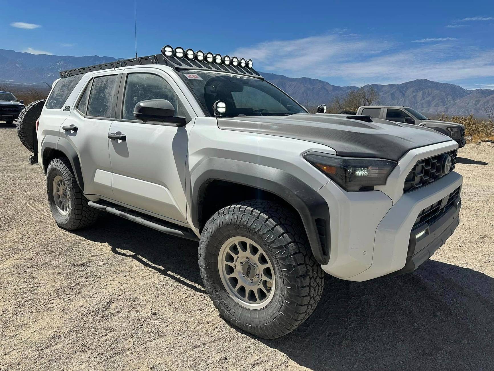2025 4runner 6th gen Westcott 2025 4Runner 6th Gen build with 35's runs with Raptors @ San Felipe Mexico for 1K miles Westcott 2025 4Runner build 6th gen 35's Toyo Open Country AT3 17%22 wheels Method wheels 6
