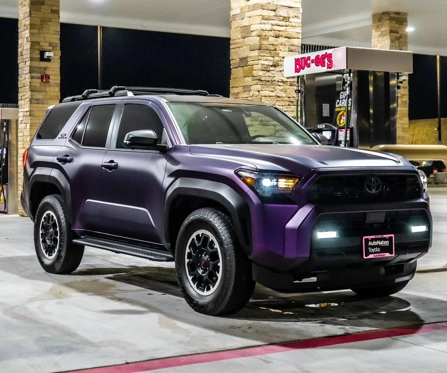Vinyl Wrap 2025 4runner KPMF Matte Purple Black Iridescent vinyl wrap 6th gen 3.jpg