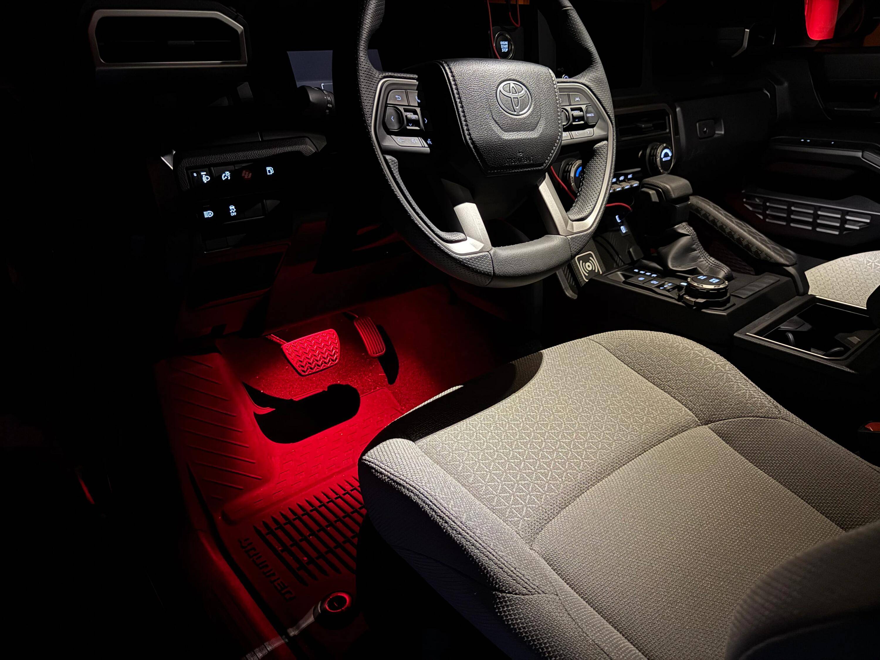 2025 4runner 6th gen STICKERFAB LED Footwell Lighting Kit 1741742180635-80