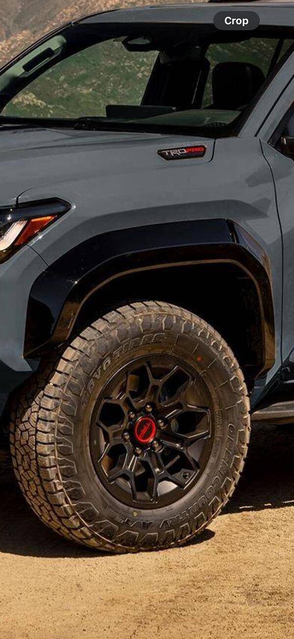 2025 Toyota 4runner TRD Pro: 35s on OEM TRD Pro wheels IMG_6875