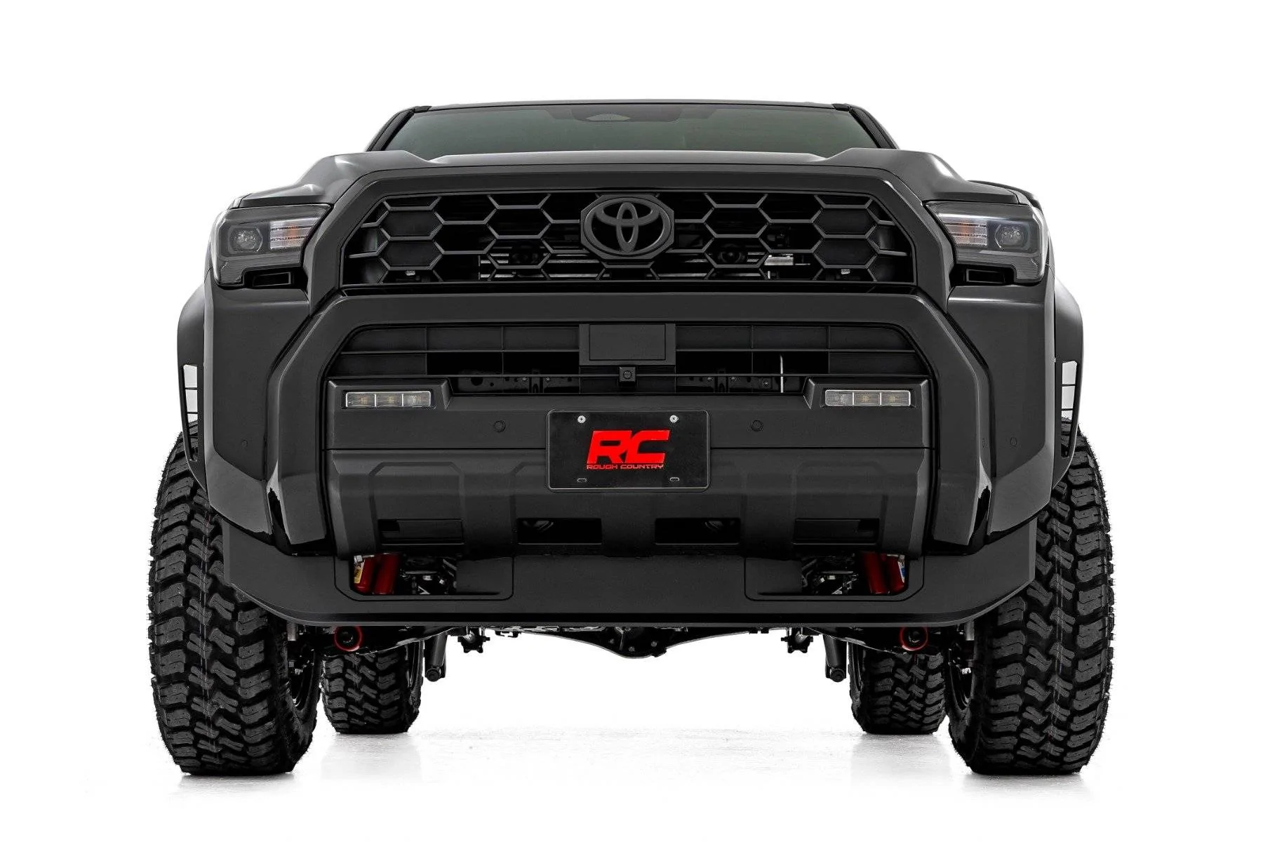 2025 Toyota 4runner Rough Country 3.5" Inch Lift Kit 2025+ 4Runner 6th Gen build w/ Mud Terrains, 0 Offset Wheels (for TRD Off-Road) Rough Country 3.5%22 Inch Lift Kit  0 Offset Wheels Mud Terrain Tires 10