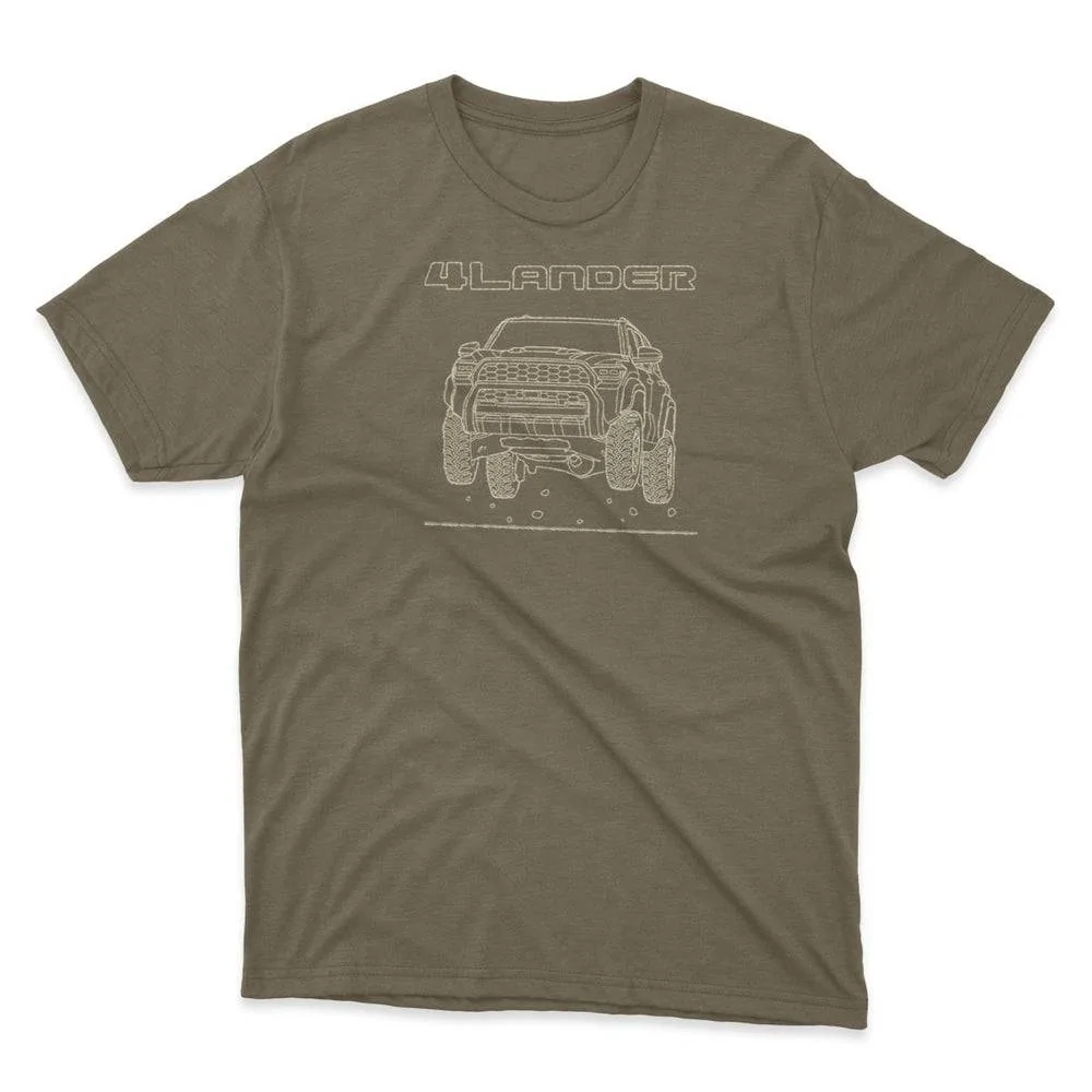 2025 4runner 6th gen 6th Gen 4Runner shirt and art from Blipshift 4lander-mens-premium-tri-blend_1000x1000