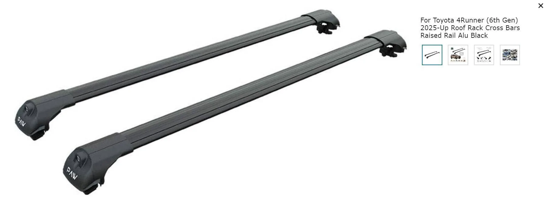 2025 4runner 6th gen Aftermarket Crossbars for TRD Off-Road Premium ORP 1741928826287-ey