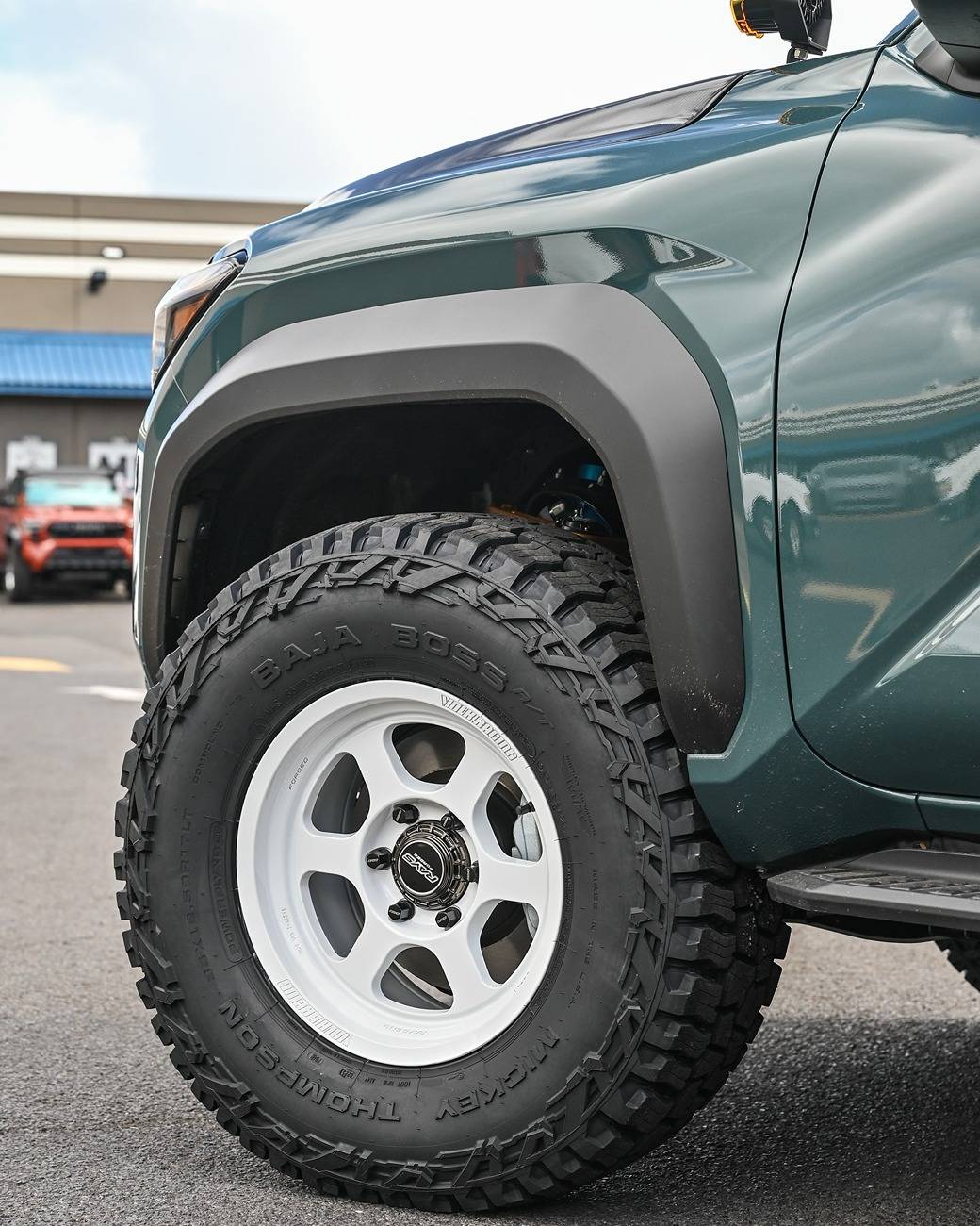 2025 4runner 6th gen EVEREST Photos 4Runner 6th Gen (2025+) White Aftermarket Wheels + 35's on Everest 2025 4Runner TRD Off-Road 6th Gen Build 5
