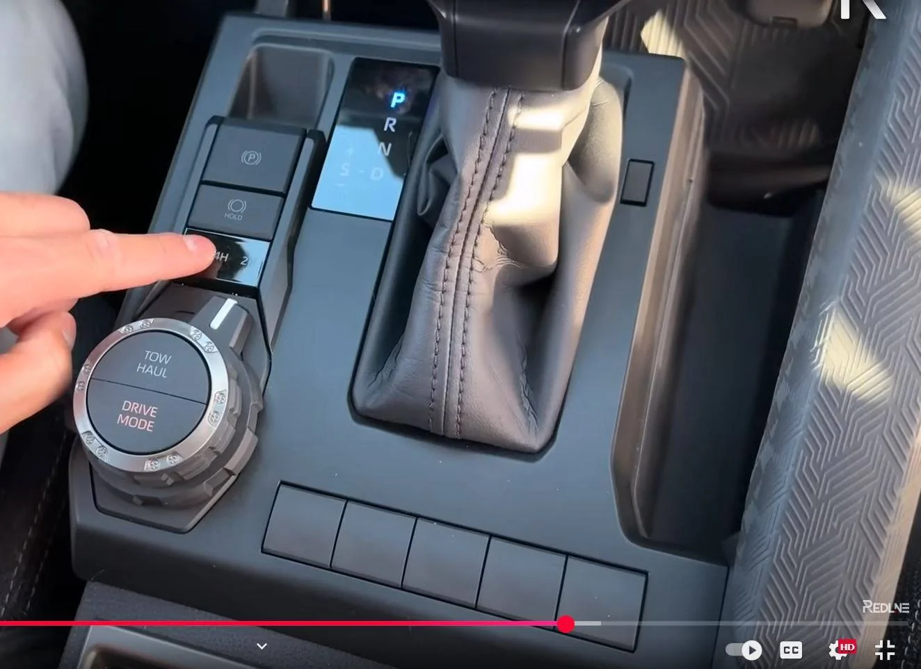 2025 Toyota 4runner Auto start/stop. I was told base SR5 2wd and 4wd have auto start stop but do not see the button? sr5 4x4