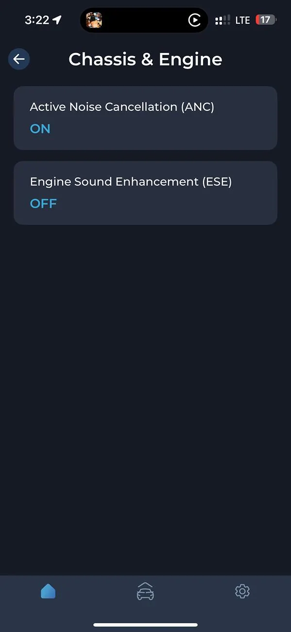 2025 4runner 6th gen Disabling Engine Sound Enhancement (ESE) + other customizations using Carista IMG_1443