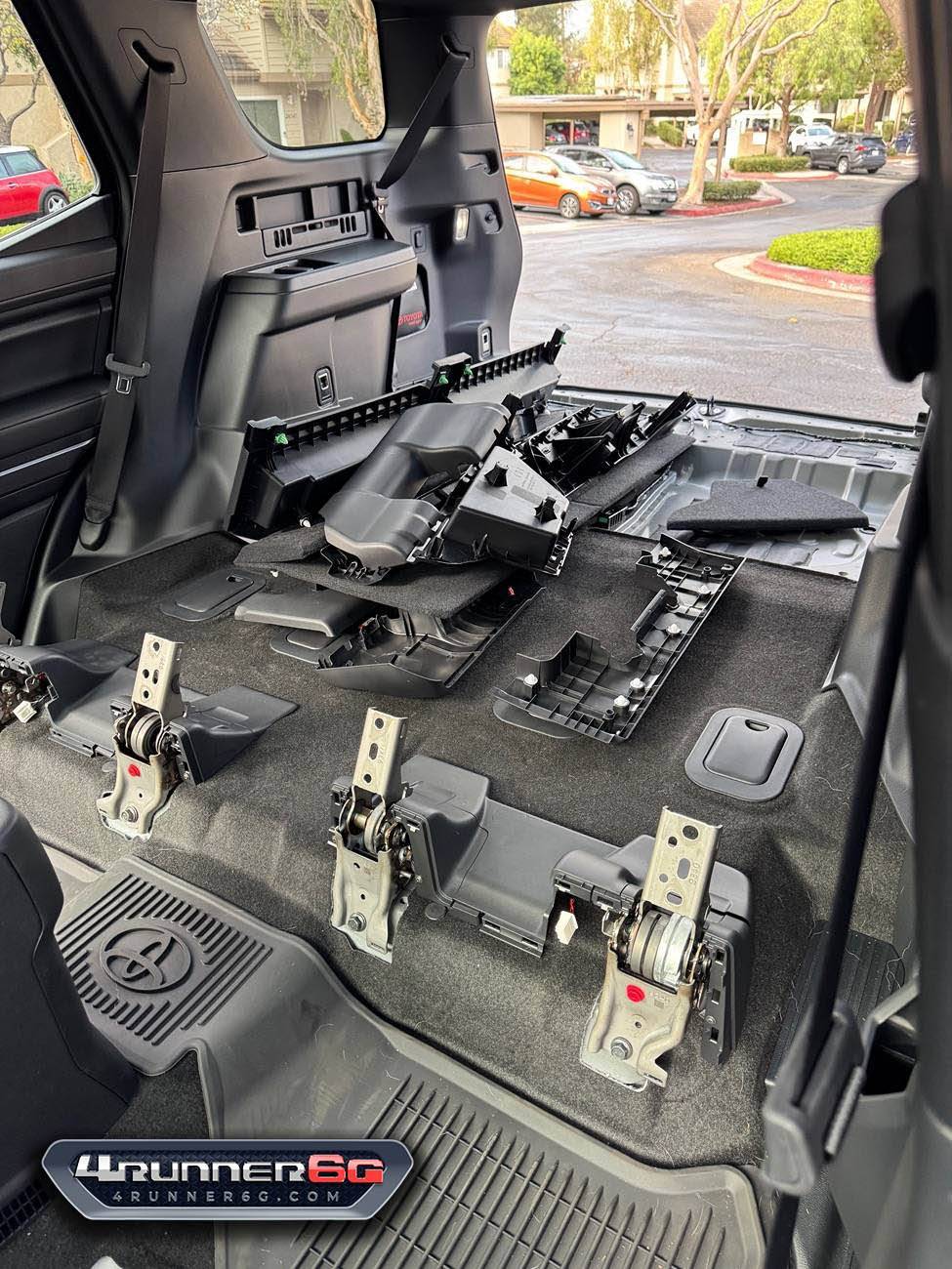 2025 4runner 6th gen Removing 2nd row seats img_0963-