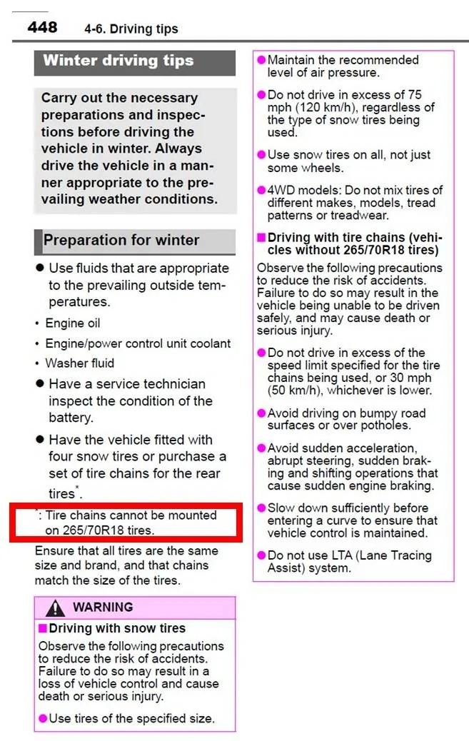 2025 4runner 6th gen 6th Gen + Snow = Amazing Tire Chains